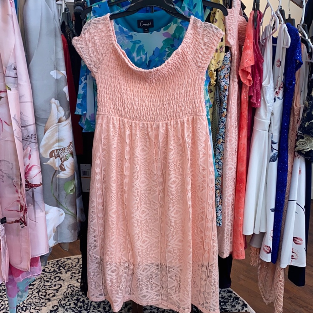 Brand new summer dress peach color